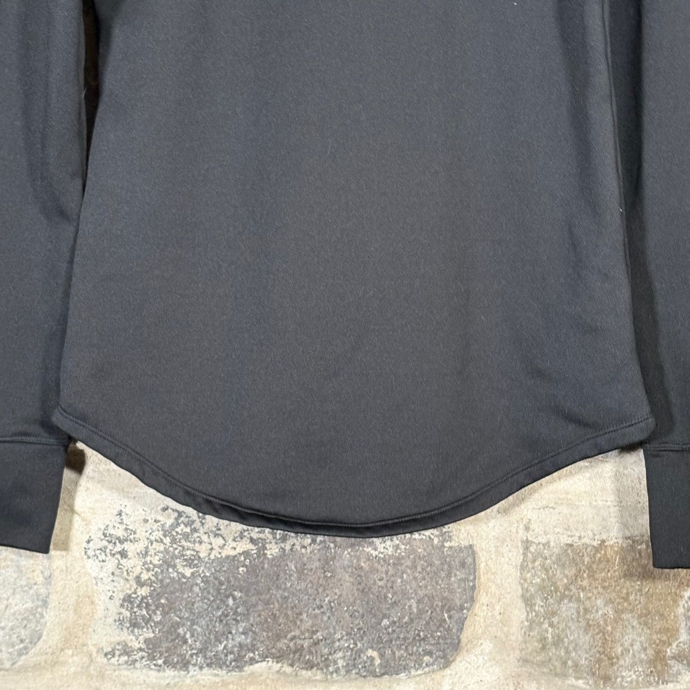 ClimateRight by‎ Cuddl Duds Black Long Sleeve Top Thumb Hole Small Warm Winter - Picture 7 of 11